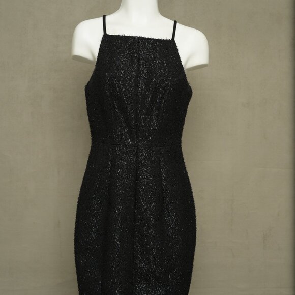 H&M Cocktail Pencil Dress, Size 4, Black - Picture 3 of 10